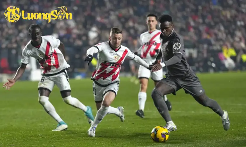 Rayo Vallecano khó tránh khỏi thất bại trước Real Madrid. (Ảnh: Internet)